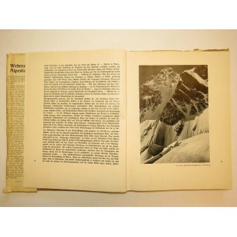 Wehrraum Alpenland the book about the Mountain troops of the 3rd Reich, 1943. Espenlaub militaria